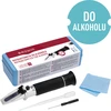 Alkoholio refraktometras ['alkoholio kiekio matavimui', ' alkoholio koncentracijos tikrinimui misose', ' refraktometras', ' alkoholinių gėrimų gamyba', ' alkoholio matavimas skysčiuose', ' alkoholio matavimo prietaisai', ' paprastas alkoholio koncentracijos matavimas', ' alkoholio matavimas skysčiuose be kitų priedų', ' alkoholio procentai', ' alkoholio tūrio procentas']