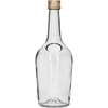 Butelis GLORIA 0,5 l, su auksinės spalvos užsukamu kamšteliu, fi 28, 1 vnt. - 12 