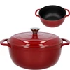 Emaliuotas ketaus puodas - bordo, 5,8L - 6 