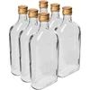 Gertuvės formos butelis 500 ml su užsukamu kamšteliu, 6 vnt. - 3 