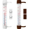 Lauko termometras (-50 °C iki +50 °C) 27 cm, asorti - 10 