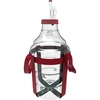 Lengvas, nedūžtantis vyno demižonas su nešimo diržais, 20 l ['vyno demižonai', ' alaus demižonai', ' indai vynui', ' indai alui', ' PET indai', ' plataus kaklelio demižonai', ' vyno gamybos rinkiniai', ' nedūžtantys indai', ' fermentacijos indai', ' demižonai fermentacijai', ' demižonai su užsukamu dangteliu', ' demižonai su priedais', ' vyno gamybos naujienos', ' naminiai vynai', ' naminis alus', ' nešimo diržai', ' demižonai', ' iš plastiko', ' nedūžtantys', ' fermentatorius', ' demižonas', ' damadžana', ' galonas', ' vynas', ' alus', ' su nešimo diržais', ' rinkinys']