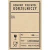 Lipnios etiketės 60x90 mm buteliams, degtinei, PRL, 20 vnt. ['PRL stiliaus etiketės', ' lipni etiketė', ' priklijuojama etiketė', ' popierinė etiketė', ' etiketė buteliams', ' etiketė ant stiklo', ' vintažinis']