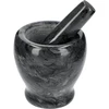 Marmurinė virtuvinė grūstuvė, juoda, Ø 10,5 cm - 2 