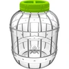 Nedūžtantis, daugiafunkcis stiklainis, 5 l ['stiklainiai konservams', ' stiklainis', ' stiklainis agurkams', ' užpiltinėms', ' 5 l stiklainis', ' sertifikuotas stiklainis', ' nedūžtantis stiklainis', ' universalus stiklainis', ' daugiafunkcis stiklainis', ' stiklainis konservams', ' plastikinis stiklainis', ' PET stiklainis']