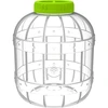 Nesudaužomas, daugiafunkcis stiklainis, 8 L ['stiklainiai', ' didelis stiklainis', ' stiklainis agurkams', ' rauginimui', ' trauktinėms', ' plastikinis stiklainis', ' lengvas stiklainis', ' stiklainis iš plastiko']