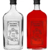 Kišeninė gertuvė–butelis 500 ml su užsukamu kamšteliu, spauda „Naminė užpiltinė”, 1 vnt. - 8 