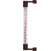Rudas lauko termometras (nuo -50 °C iki +50 °C) 22 cm ['termometras už lango', ' kokia temperatūra']