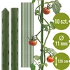 Sodo atraminės lazdelės Bioogród – plieninės, dengtos, 1,2 m, Ø 11 mm, 10 vnt. - 4 