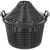 Sodo krepšys / 5 l balionui ['krepšys vyno balionui', ' sodo krepšys', ' lapų krepšys', ' plastikinis krepšys', ' perforuotas krepšys']