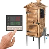 Sodo rūkykla 200 L dragON Wood 100E – malkomis kūrenama, su elektriniu kaitinimo moduliu ir valdikliu - 13 