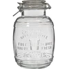 Statinės formos stiklainis "OLD" 3 l su mechaniniu užsegimu. ['didelis stiklainis', ' didelis stiklainis', ' stiklainis didelis', ' didelis stiklainis', ' didelis stiklinis stiklainis', ' stiklainis konservavimui', ' stiklainis kosmetikai', ' stiklainis kosmetikai']