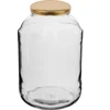 Stiklainis 4 l su ø 100 užsukamu dangteliu ['didelis stiklainis', ' stiklainis rauginiams', ' stiklainis rauginimui', ' stiklainis užpiltinėms']