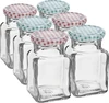 Stiklainis TO 150 ml Keturi kampai fi 53 dangtelis - 6 vnt. - 10 