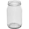 Stiklainis TO 900 ml fi82/6 - 8 vnt. ['stiklainiai konservavimui', ' stiklainiai rauginimui', ' raugintoms daržovėms', ' konservams', ' konservams', ' be dangtelių', ' 900 ml']