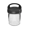 Stiklinis indas 350 ml su užsukamu dangteliu, skirtu pakabinimui ['stiklinis indas', ' indas', ' stiklinis indas su užsukamu dangteliu', ' pakabinamas stiklinis indas', ' užsukamas dangtelis su laikikliu', ' pakabinamas indas', ' indas prieskoniams', ' indas biriems produktams', ' indas-stiklainis 350 ml']