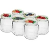 TO stiklainis, grubasek 580 ml su spalvotu dangteliu fi82/6, 6 vnt. ['stiklainiai', ' stiklainis', ' stiklainių rinkinys', ' indai', ' stikliniai indai', ' stiklainiai laikymui', ' virtuviniai stiklainiai', ' stikliniai stiklainiai', ' stiklainiai su metaliniu dangteliu', ' stiklainiai maistui laikyti', ' stiklainiai konservams', ' stiklainiai žolelėms', ' stiklainiai kavai', ' stiklainiai arbatai', ' stiklainiai tinkami plauti indaplovėje', ' stiklinis stiklainis', ' stiklainis su dangteliu', ' stiklainių komplektas', ' stiklainiai uogienėms', ' stiklainis grubasek', ' grubasek']