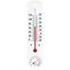 Universalus baltas termometras su higrometru (-20°C iki +50°C) 25 cm - 9 