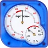 Vidaus bimetalinis termometras su higrometru (nuo -20 iki +50 °C), mėlynas - 8 