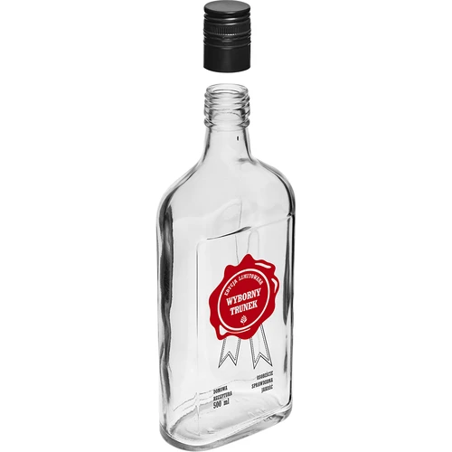 500 ml butelis su užsukamu kamšteliu, užrašas „Wyborny Trunek“, 1 vnt. - 3
