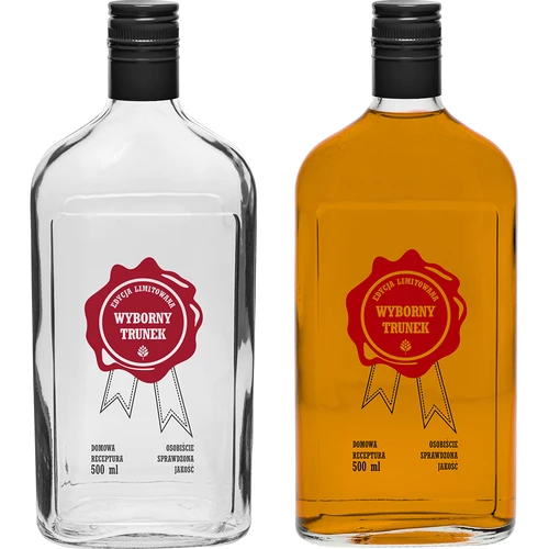 500 ml butelis su užsukamu kamšteliu, užrašas „Wyborny Trunek“, 1 vnt. - 4