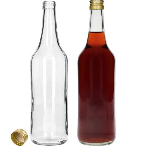 1 l stalo butelis su užsukamu kamšteliu fi28 - 4 vnt. - 4