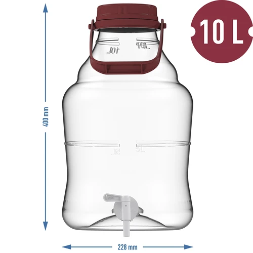 10 l balionas su rankena ir kraneliu - 13
