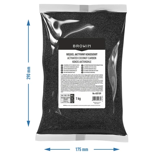 Aktyvuota anglis iš kokoso kevalų 1 kg - 6