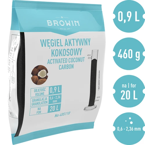 Aktyvuota kokoso anglis 0,46 kg - 2