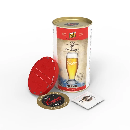 Alaus gamybos rinkinys Coopers 86 Days Pilsner - 3