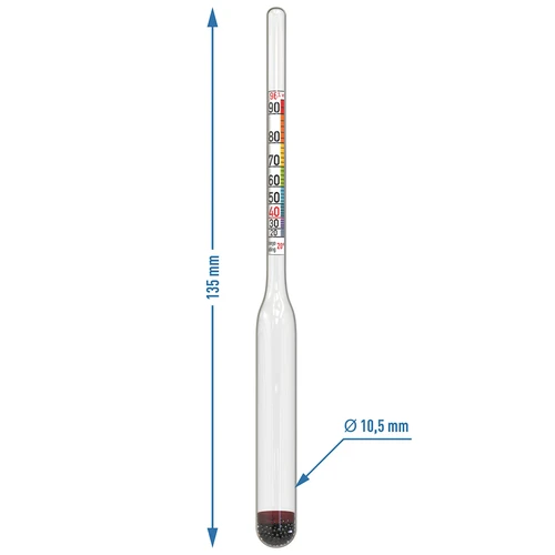 Alkoholometras Mini - 6
