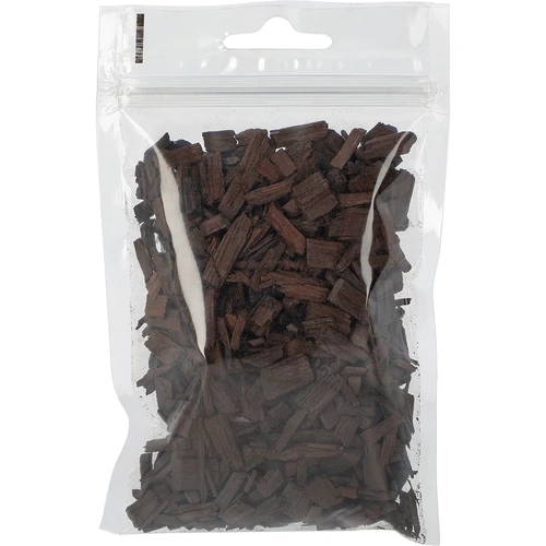 Amerikietiško ąžuolo drožlės, stipriai skrudintos, 50 g