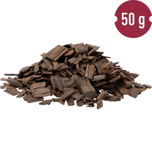 Amerikietiško ąžuolo drožlės, stipriai skrudintos, 50 g - 4