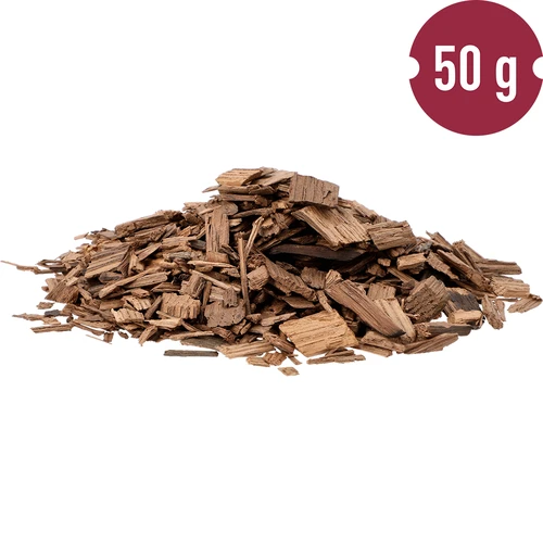 Amerikietiškos ąžuolo drožlės, stipriai skrudintos, iš burbono statinių, 50 g - 4