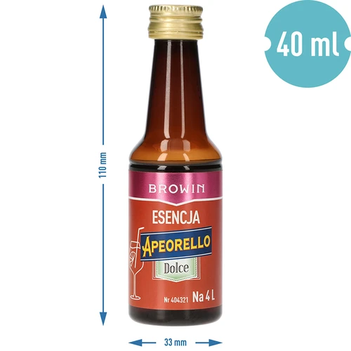 Apeorello Dolce esencija 4 litrams, 40 ml - 5