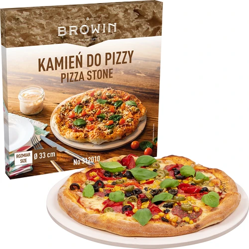 Apvalus picos akmuo, pagamintas iš kordierito, skersmuo 33 cm - 6