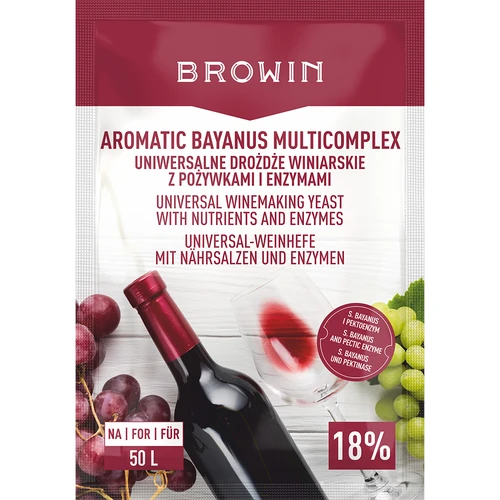 Aromatic Bayanus Multicomplex startinis rinkinys vynui, 40 g