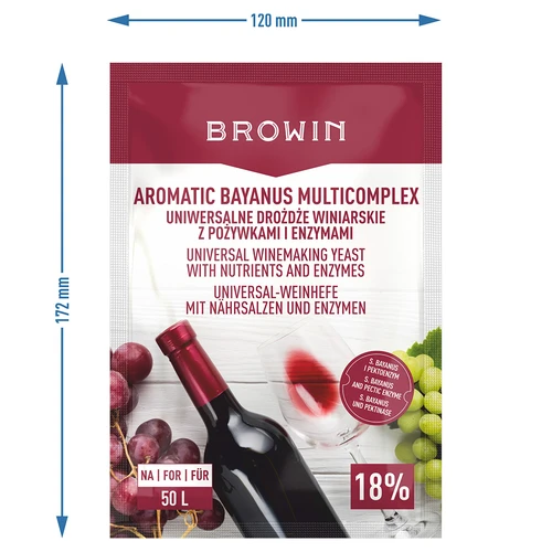 Aromatic Bayanus Multicomplex startinis rinkinys vynui, 40 g - 4