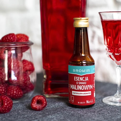 Aviečių skonio esencija su natūraliu aromatu, skirta 4 L alkoholio – 40 ml - 9
