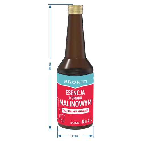 Aviečių skonio esencija su natūraliu aromatu, skirta 4 L alkoholio – 40 ml - 7