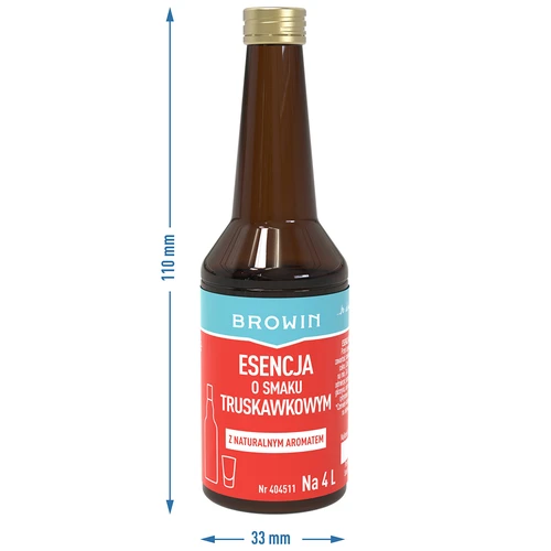 Braškių skonio esencija, 40 ml - 6