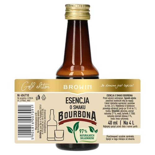 Burbono skonio esencija 4 L, 40 ml - 5