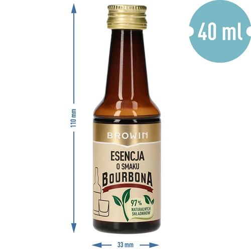 Burbono skonio esencija 4 L, 40 ml - 8