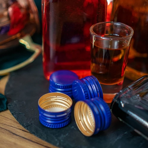 Butelių užsukami kamšteliai fi 28/18 – mišrus rinkinys – 100 vnt. - 4