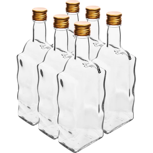 Butelis Klasztorna 500 ml, su užsukamu kamšteliu, skaidri - 6 vnt.