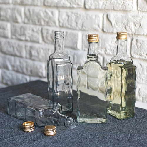 Butelis Klasztorna 500 ml, su užsukamu kamšteliu, skaidri - 6 vnt. - 5