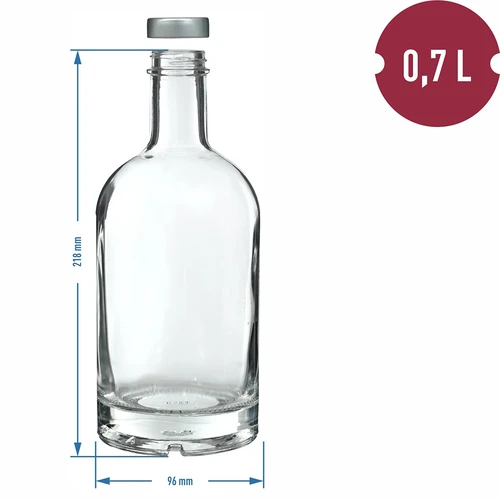 Butelis Miss Barku 700 ml su užsukamu kamšteliu, 1 vnt. - 5