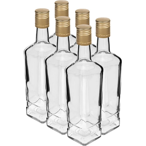 Butelis Pryncypalna 500 ml su užsukamu kamšteliu, 6 vnt.