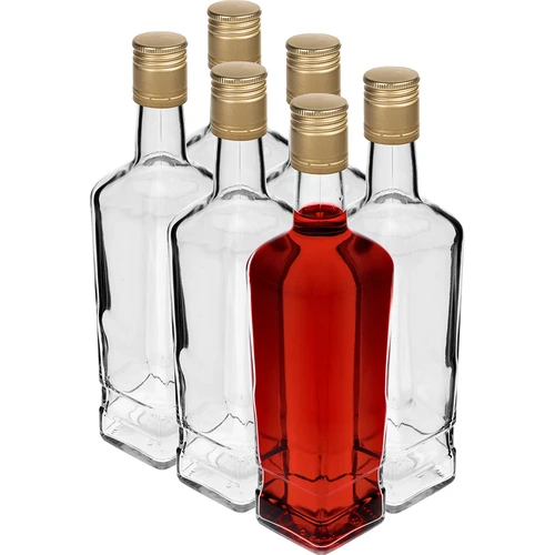 Butelis Pryncypalna 500 ml su užsukamu kamšteliu, 6 vnt. - 2