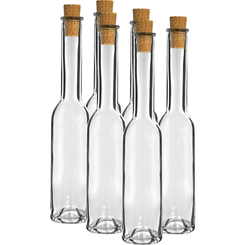 Butelis trauktinei 200 ml 6 vnt.+ 6 kamščių 23/18
